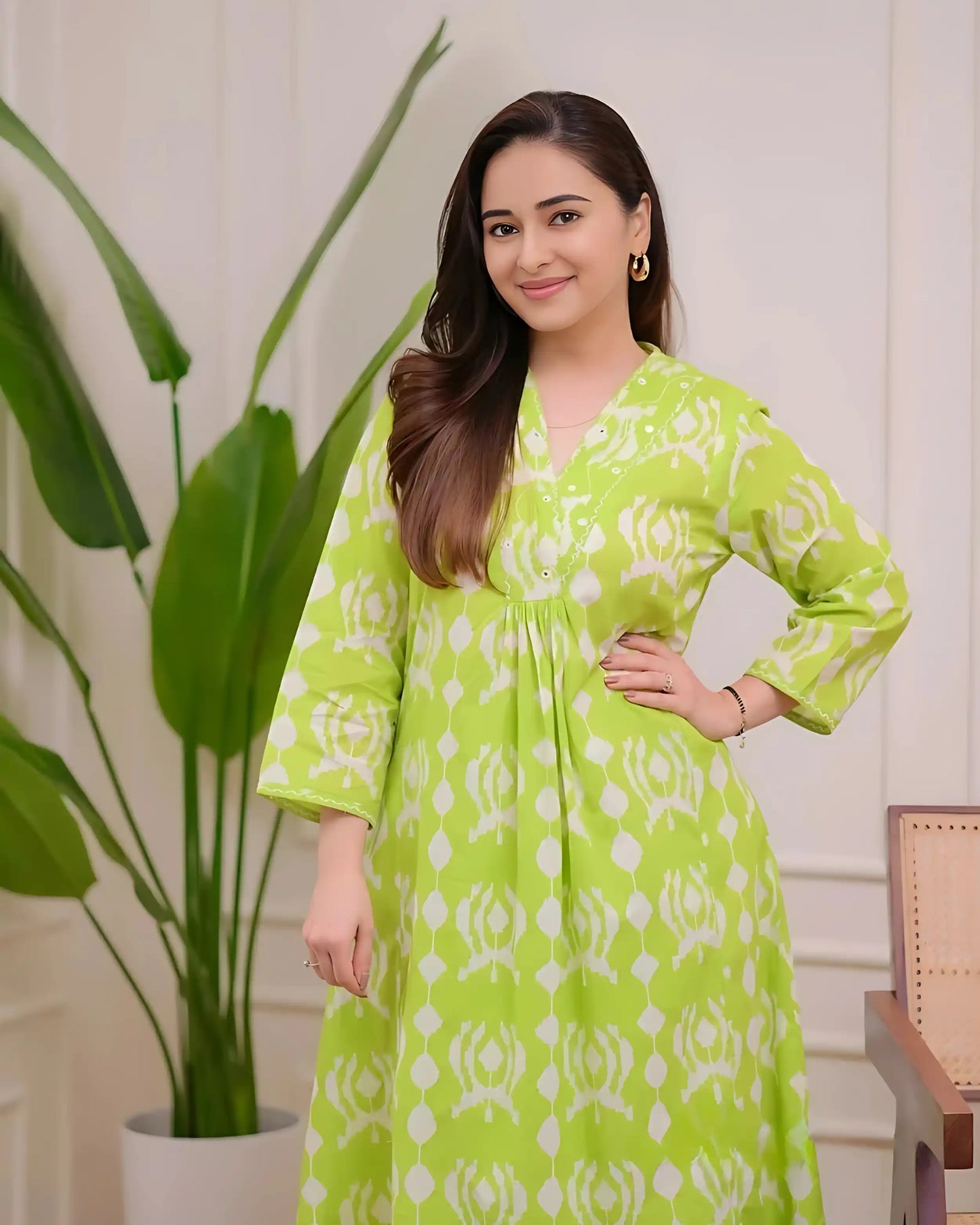 Parrot Green Co Ords Set