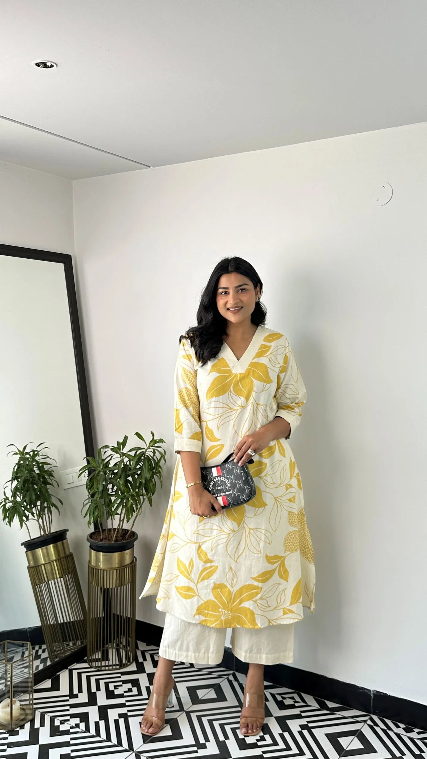 Stera Yellow Kurta Pants