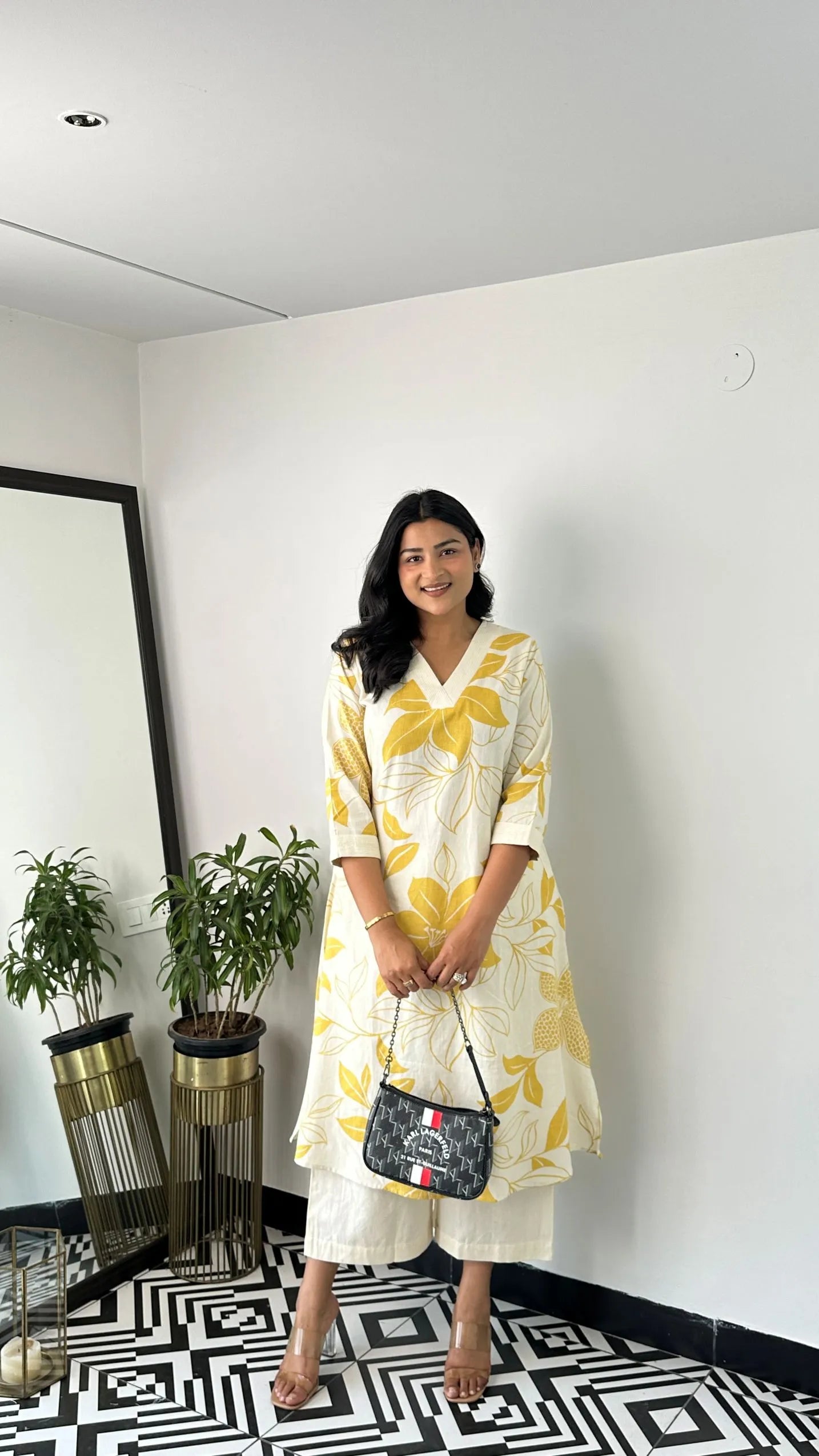 Stera Yellow Kurta Pants