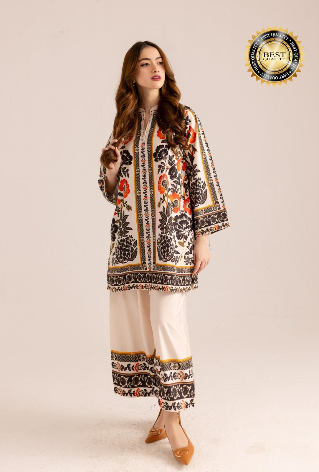 Women Floral Print 2-Piece Co-Ord Set