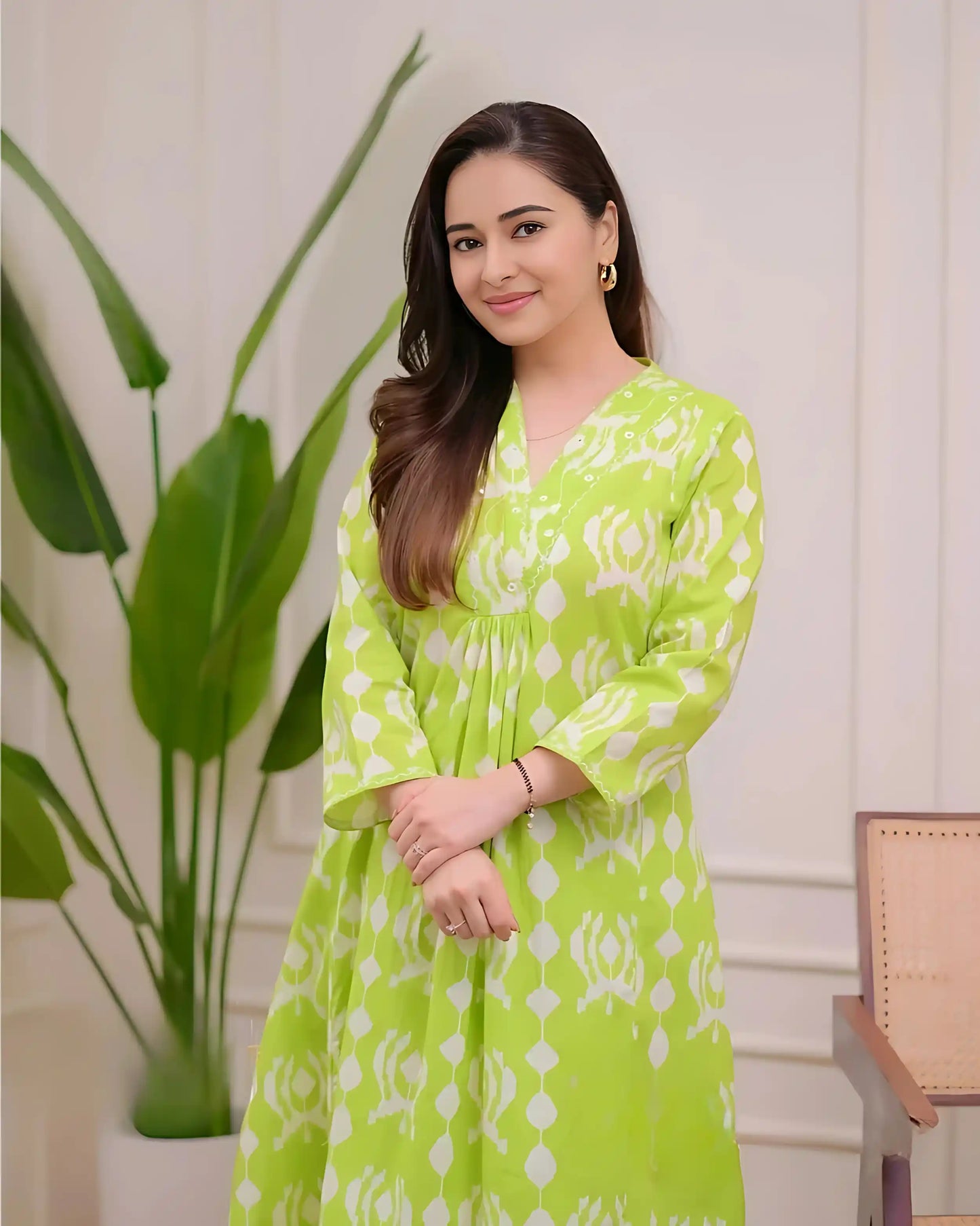 Parrot Green Co Ords Set